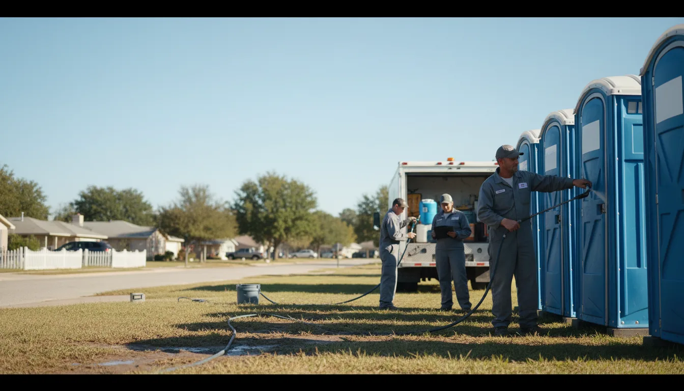 Long-Term Portable Toilet Rental in Grafton, ND near me